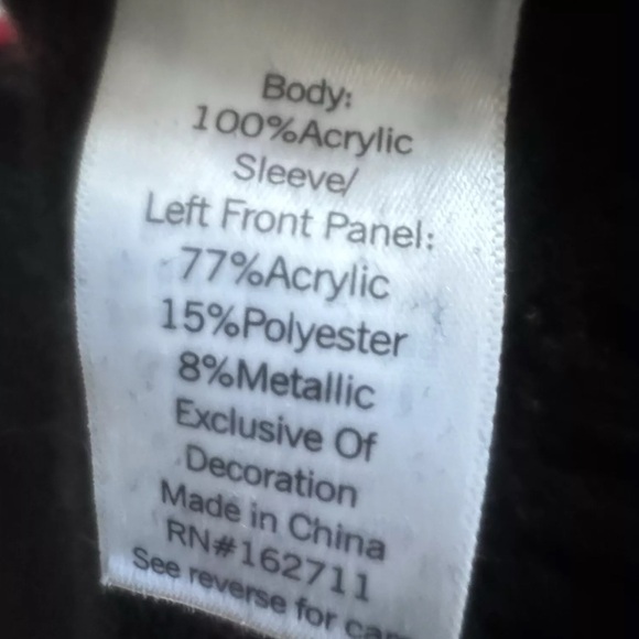 Oh Snap! Christmas Sweater Size XXL (C1) Gingerbread Man - Picture 5 of 8